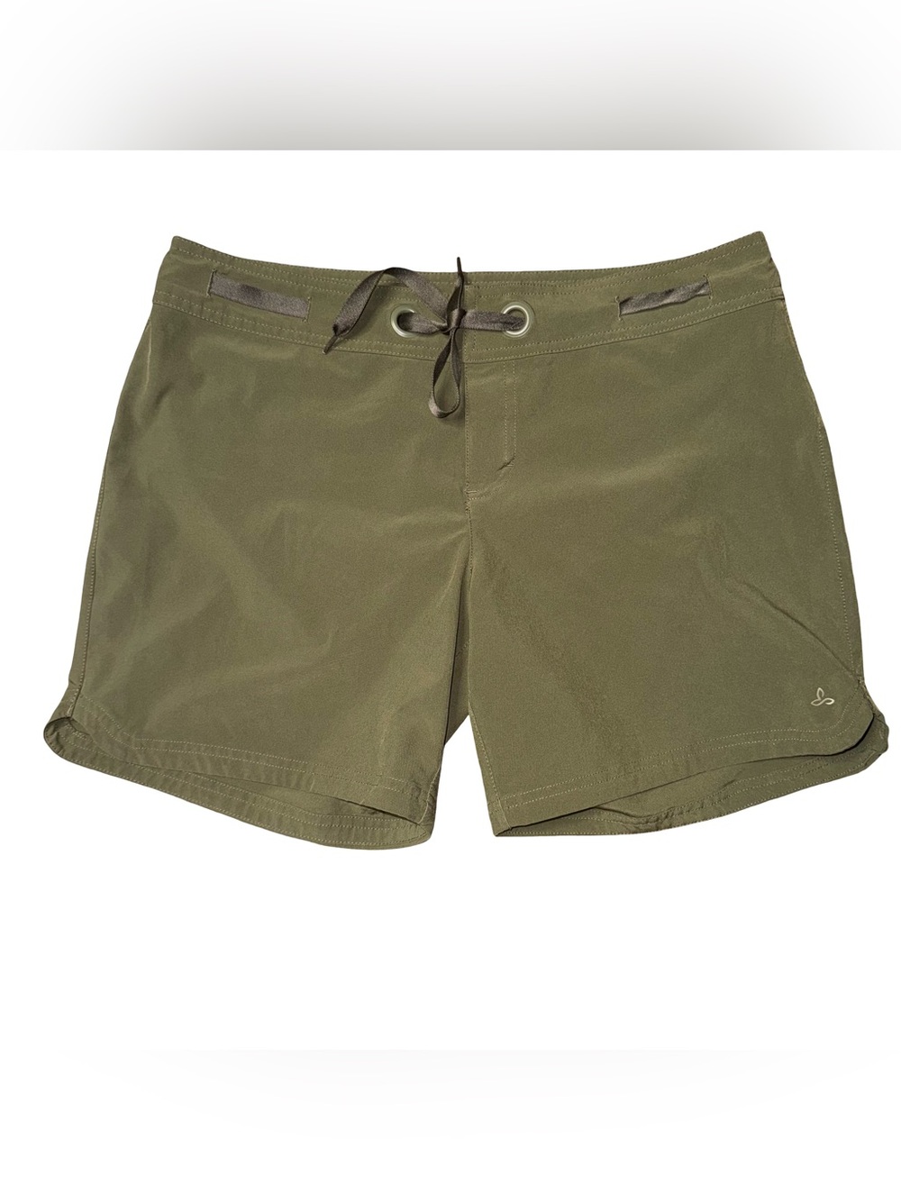 prAna Silvana Boardshort Women’s Medium Cargo Green W3SILV115